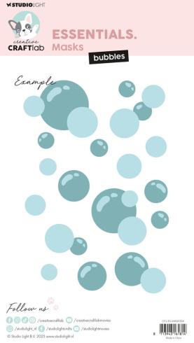Creative Craft Lab - Studio Light - Schablone "Bubbles" Stencil