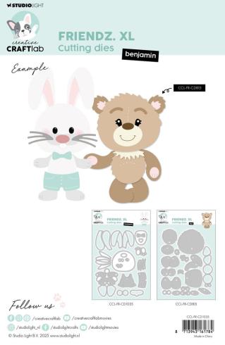 Creative Craft Lab - Studio Light - Stanzschablone "XL Benjamin" Dies