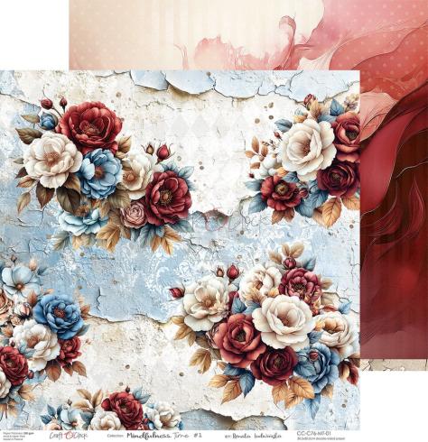 Craft OClock - Designpapier "Mindfulness Time" Paper Pack 12x12 Inch - 6 Bogen