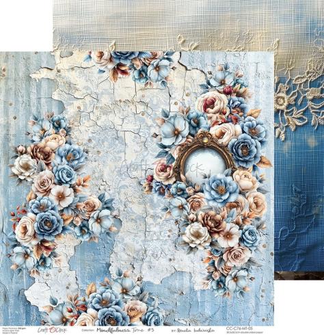 Craft OClock - Designpapier "Mindfulness Time" Paper Pack 12x12 Inch - 6 Bogen