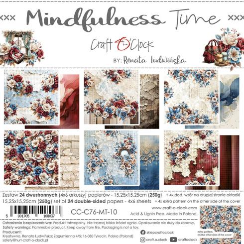 Craft OClock - Designpapier "Mindfulness Time" Paper Pack 6x6 Inch - 24 Bogen