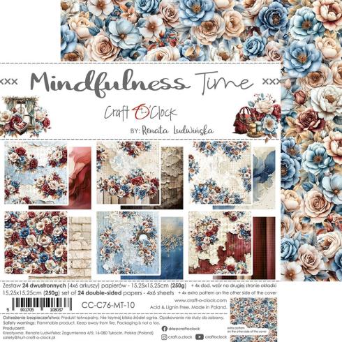 Craft OClock - Designpapier "Mindfulness Time" Paper Pack 6x6 Inch - 24 Bogen