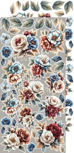 Craft OClock - Ausschneidebogen "Mindfulness Time" Extra Set Flowers & More - 18 Bogen