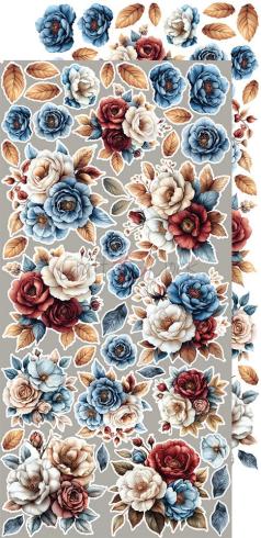 Craft OClock - Ausschneidebogen "Mindfulness Time" Extra Set Flowers & More - 18 Bogen