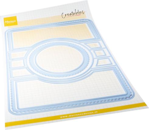 Marianne Design - Präge- und Stanzschablone "Swing-Fold Circle" Creatables Dies