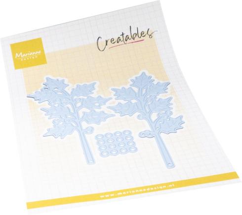 Marianne Design - Präge- und Stanzschablone "Holly Sprigs" Creatables Dies