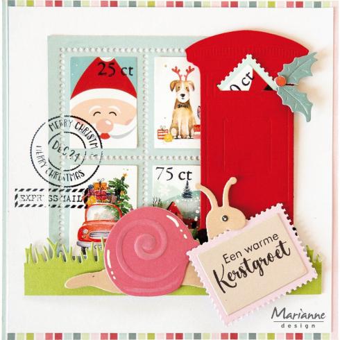 Marianne Design - Präge- und Stanzschablone "Postbox" Creatables Dies