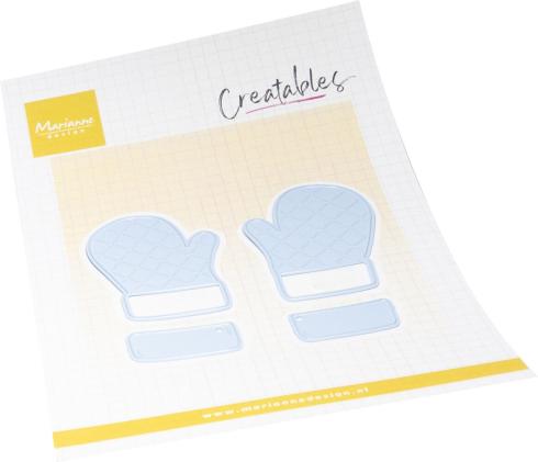 Marianne Design - Präge- und Stanzschablone "Mittens" Creatables Dies