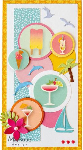 Marianne Design - Schablone 11,5x16cm "Envelope" Stencil