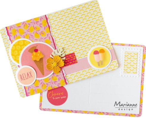Marianne Design - Schablone 11,5x16cm "Envelope" Stencil