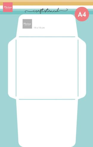 Marianne Design - Schablone 14x14cm "Envelope" Stencil