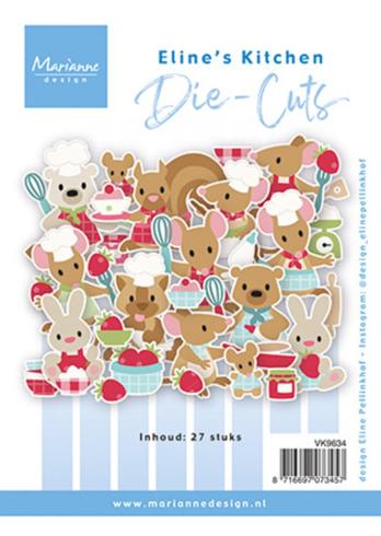 Marianne Design - Stanzteile "Eline's Kitchen" Die Cuts