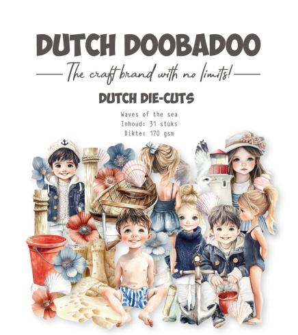 Dutch Doobadoo - Stanzteile "Waves of the Sea" Die Cuts