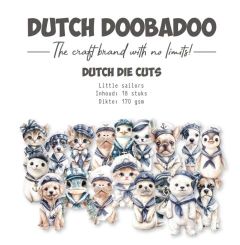 Dutch Doobadoo - Stanzteile "Little Sailors" Die Cuts