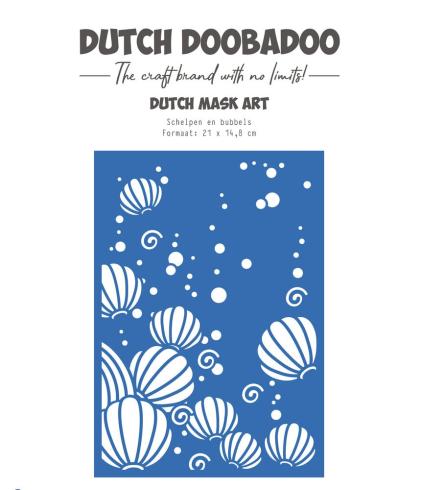 Dutch Doobadoo - Schablone A5 "Bubbles" Stencil - Dutch Mask Art