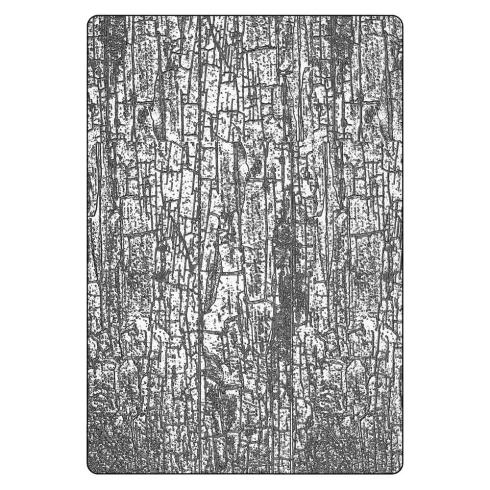 Sizzix - 3D Prägefolder "Cracked Large" Embossing Folder Design by Tim Holtz