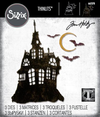 Sizzix - Stanzschablone "Haunted House" Thinlits Craft Dies by Tim Holtz