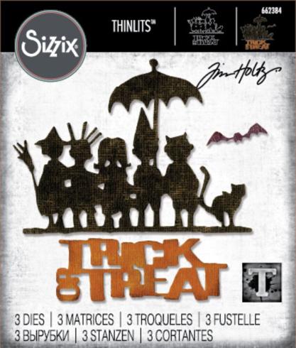 Sizzix - Stanzschablone "Trick-or-Treat" Thinlits Craft Dies by Tim Holtz