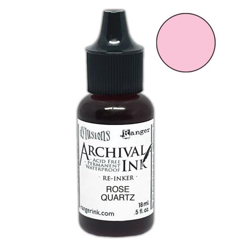 Ranger Archival Ink Reinker "Rose Quartz" Design by Dyan Reaveley - Nachfüller