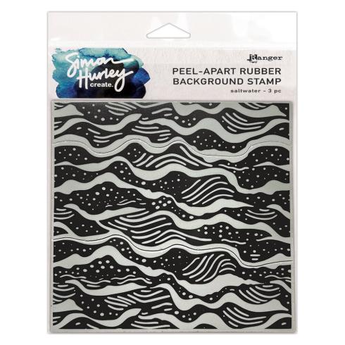 Ranger - Gummistempel by Simon Hurley Create "Saltwater (Peel Apart)" Rubber Stamp