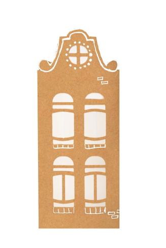 Studio Light - Papierlaternen "Classic House" Die Cut Paper Laterns - 10 Bogen