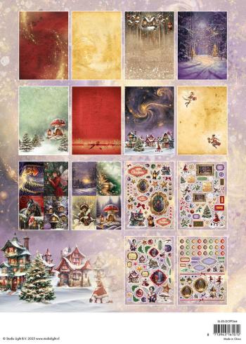 Studio Light - Stanzpapierbblock A4 "Fairy" Die Cut Paper Pad - 28 Bogen