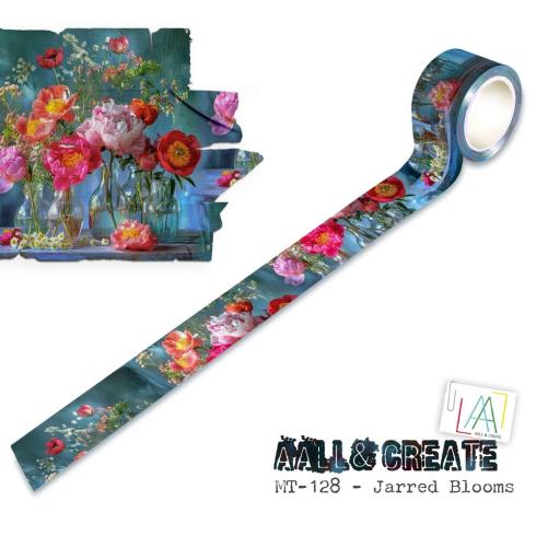AALL and Create "Jarred Blooms" Washi Tape 25 mm