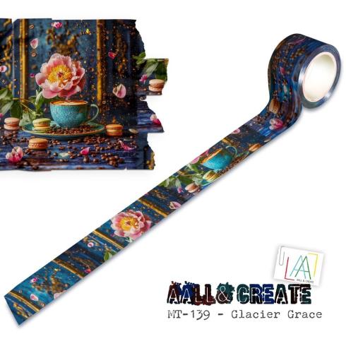 AALL and Create "Glacier Grace" Washi Tape 25 mm