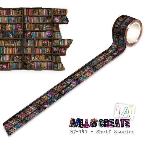AALL and Create "Shelf Stories" Washi Tape 25 mm