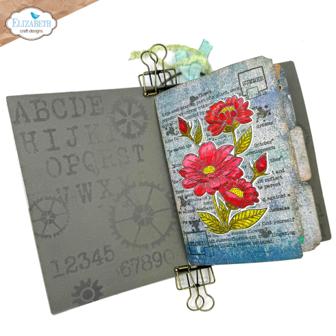 Elizabeth Craft Designs - Stempel & Stanzeschablone "Summer Flower" Stamp & Dies
