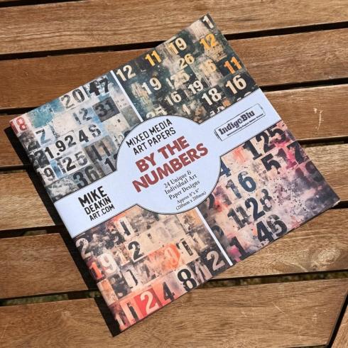 IndigoBlu - Designpapier "By the Numbers" Paper Pack 8x8 Inch - 24 Bogen