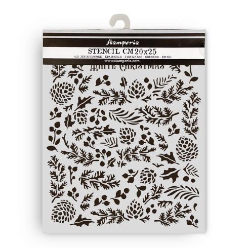 Stamperia - Schablone 20x25cm "Pine Cones" Stencil