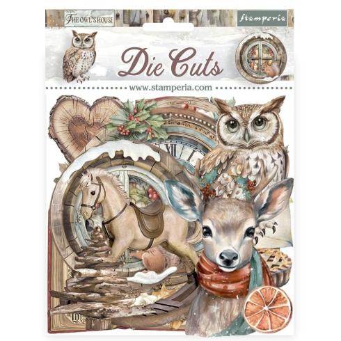 Stamperia - Stanzteile "The Owl's House" Die Cuts