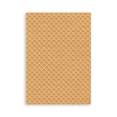 Stamperia - Washi Papier "Candy Christmas" Washi Pad 14,8x21cm - 8 Bogen