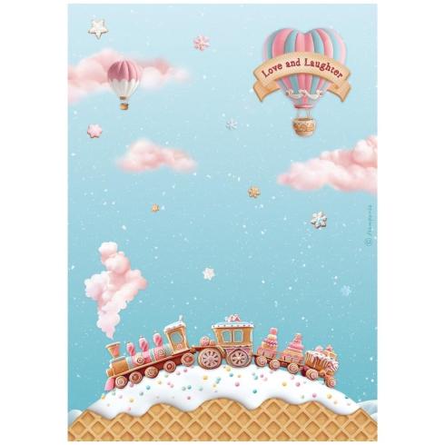 Stamperia - Decopatch Papier "Selection" Decoupage A4 - 6 Bogen  