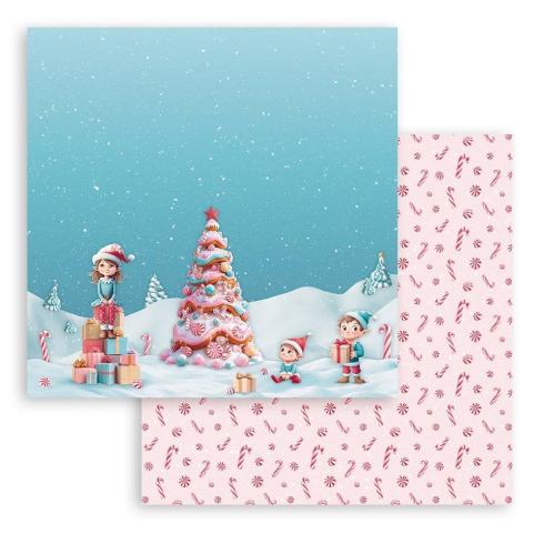 Stamperia - Designpapier "Tree" Paper Sheets 12x12 Inch - 10 Bogen