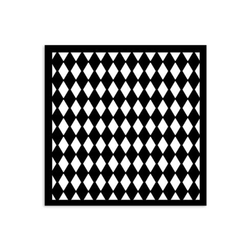 Stamperia - Schablone 12x12cm "Rhombus Pattern" Stencil