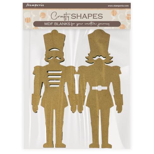Stamperia - Holzteile "Soldiers" MDF Crafty Shapes Blanks