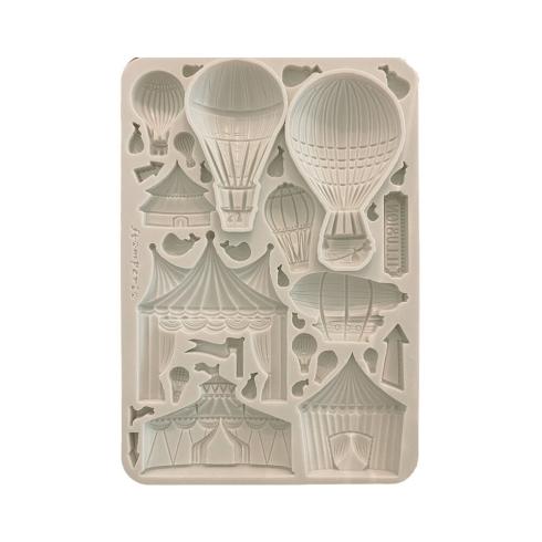 Stamperia - Gießform A5 "Circus and Air Balloons" Soft Mould 