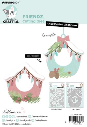 Creative Craft Lab - Studio Light - Stanzschablone "Accessoiries Birdhouse" Dies