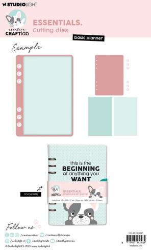 Creative Craft Lab - Studio Light - Stanzschablone "Basic Planner" Dies
