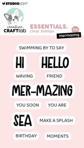 Creative Craft Lab - Studio Light - Stempelset "Mermazing" Clear Stamps