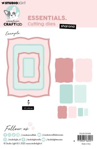 Creative Craft Lab - Studio Light - Stanzschablone "Sharona" Dies