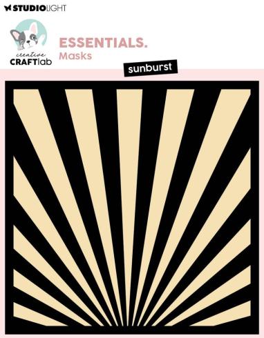 Creative Craft Lab - Studio Light - Schablone "Sunburst" Stencil