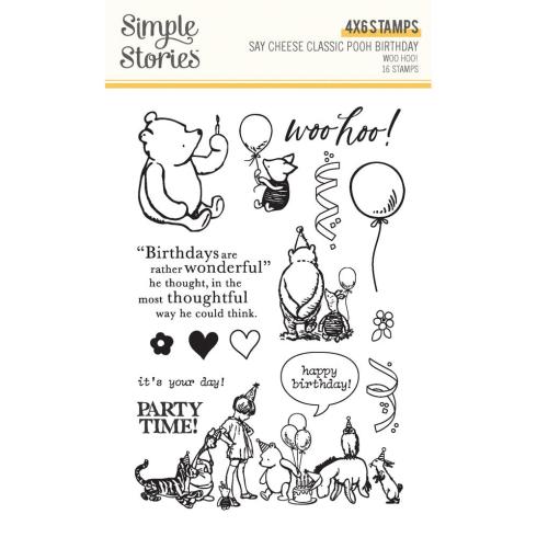 Simple Stories - Stempelset "Woo Hoo!" Clear Stamps 