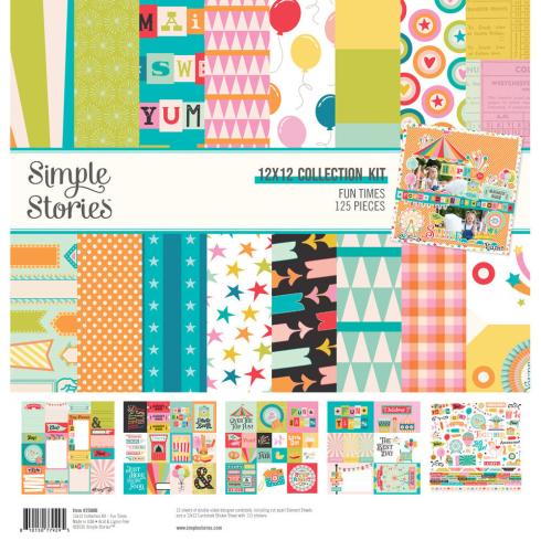 Simple Stories - Collections Kit "Fun Times" 12 Bogen Designpapier