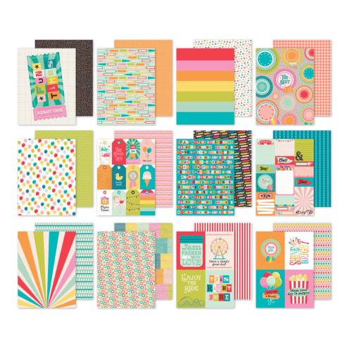 Simple Stories - Designpapier "Fun Times" Paper Pack 6x8 Inch - 24 Bogen