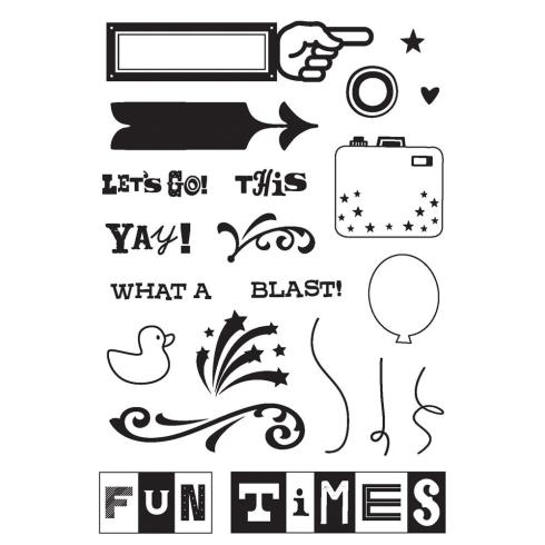 Simple Stories - Stempelset "Best Day" Clear Stamps 