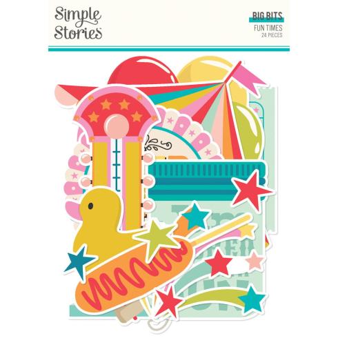 Simple Stories - Stanzteile "Fun Times" Big Bits & Pieces 