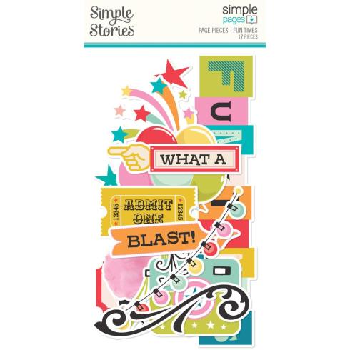 Simple Stories - Stanzteile "Fun Times" Pages Pieces